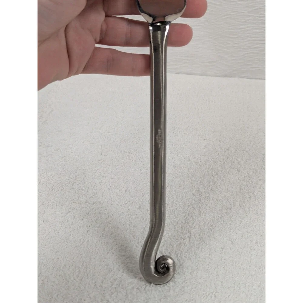 Pier 1 Imports - LILY - Dinner Fork  & Spoon - Swirl Scroll Stainless